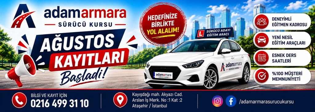 Ağustos Dönemi Kayıtları Başladı !